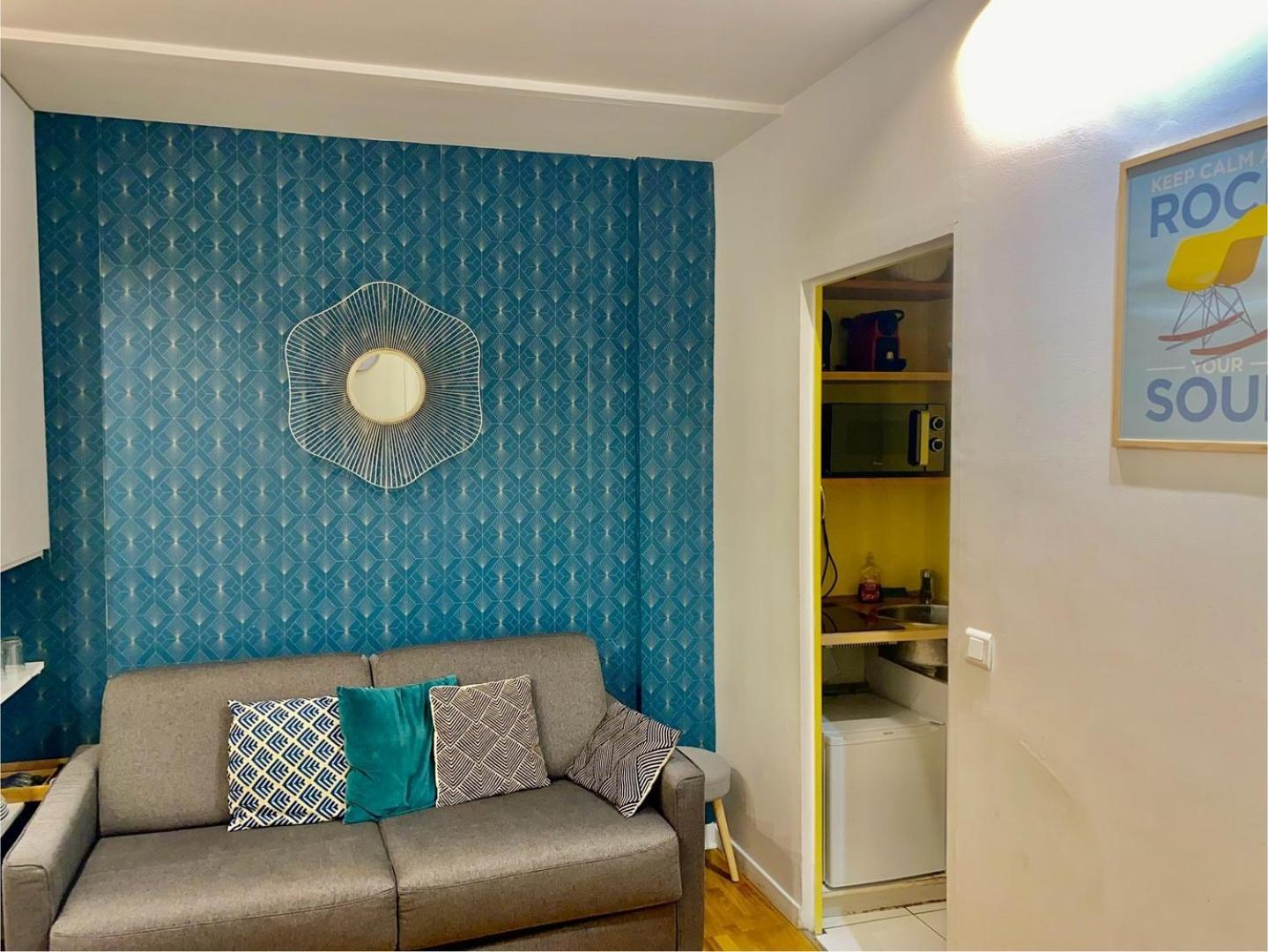 Appartement Calme proche Champs Elysées - 6P París Exterior foto